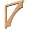 Ekena Millwork Westlake Arts & Crafts Smooth Bracket, Western Red Cedar, 3 1/2"W x 48"D x 48"H BKT04X48X48WTL03SWR - alternate 1